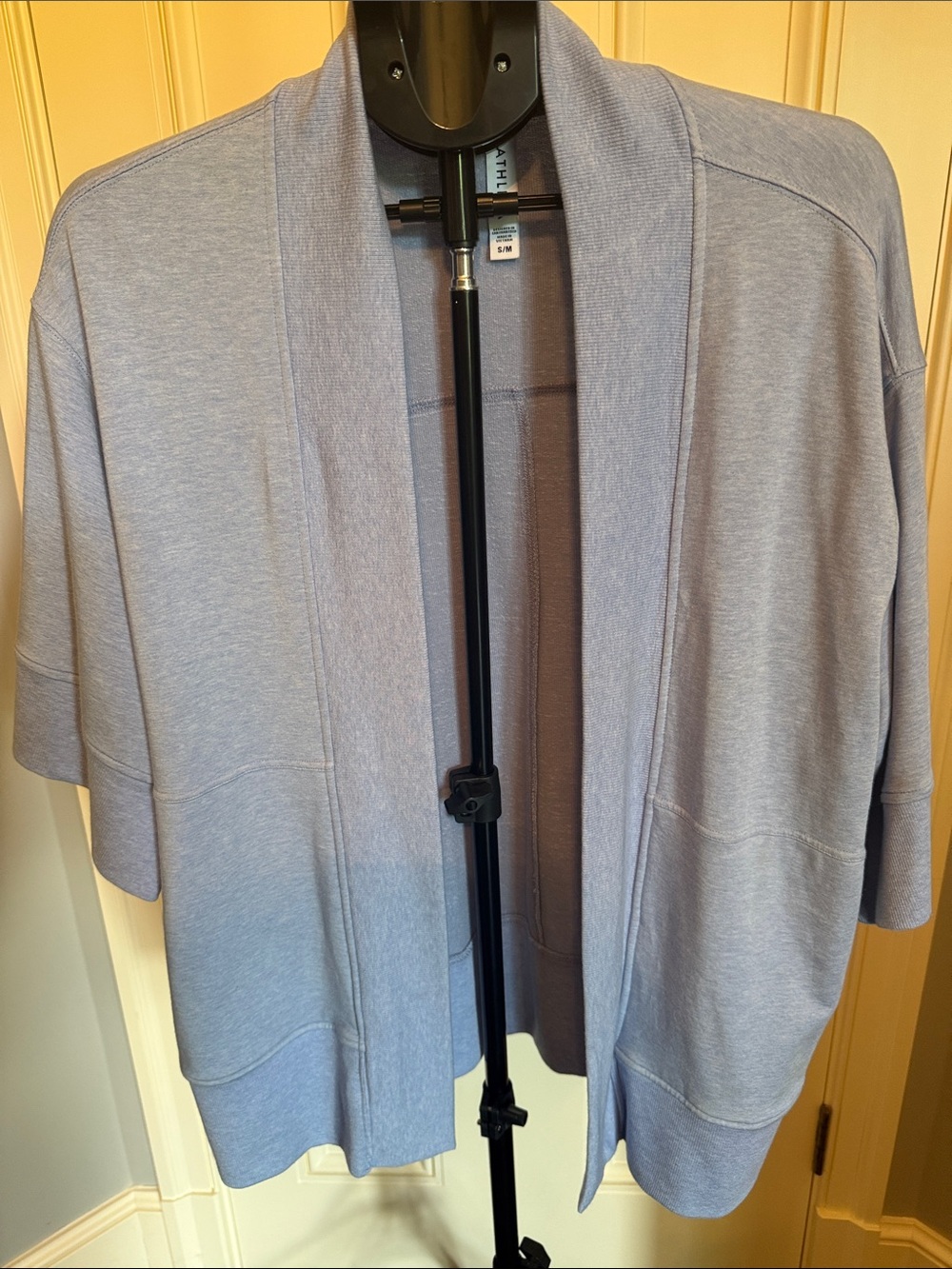 Athleta Light Lavender Knit Jacket